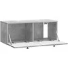 TV staliukas Sieninė TV spintelė Betono pilka 78,5 x 31 x 30 cm