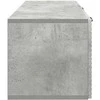 TV staliukas Sieninė TV spintelė Betono pilka 78,5 x 31 x 30 cm