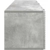 TV staliukas Sieninė TV spintelė Betono pilka 98 x 31 x 30 cm