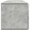TV staliukas Sieninė TV spintelė Betono pilka 98 x 31 x 30 cm