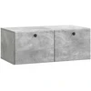 TV staliukas Sieninė TV spintelė 78,5 x 41 x 30 cm Betono pilka