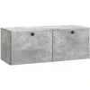 TV staliukas Sieninė TV spintelė 78,5 x 31 x 30 cm Betono pilka