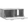 TV staliukas Sieninė TV spintelė Betono pilka 78,5 x 41 x 30 cm