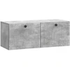 TV staliukas Sieninė TV spintelė Betono pilka 78,5 x 31 x 30 cm