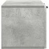 TV staliukas Sieninė TV spintelė Betono pilka 78,5 x 31 x 30 cm
