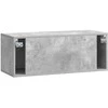 TV staliukas Sieninė TV spintelė Betono pilka 78,5 x 31 x 30 cm