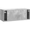 TV staliukas Sieninė TV spintelė Betono pilka 78,5 x 31 x 30 cm