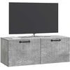TV staliukas Sieninė TV spintelė Betono pilka 78,5 x 31 x 30 cm
