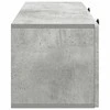 TV staliukas Sieninė TV spintelė Betono pilka 78,5 x 31 x 30 cm
