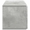 TV staliukas Sieninė TV spintelė Betono pilka 59,5 x 31 x 30 cm