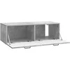 TV staliukas Sieninė TV spintelė Betono pilka 98 x 41 x 30 cm
