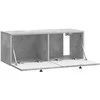 TV staliukas Sieninė TV spintelė Betono pilka 78,5 x 31 x 30 cm