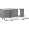 TV staliukas Sieninė TV spintelė Betono pilka 78,5 x 31 x 30 cm