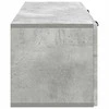 TV staliukas Sieninė TV spintelė Betono pilka 78,5 x 31 x 30 cm
