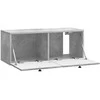 TV staliukas Sieninė TV spintelė 78,5 x 31 x 30 cm Betono pilka
