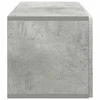 TV staliukas Sieninė TV spintelė Betono pilka 59,5 x 31 x 30 cm