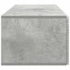 TV staliukas Sieninė TV spintelė Betono pilka 78,5 x 41 x 30 cm