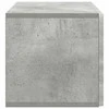 TV staliukas Sieninė TV spintelė Betono pilka 78,5 x 31 x 30 cm