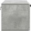 TV staliukas Sieninė TV spintelė Betono pilka 78,5 x 31 x 30 cm