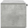 TV staliukas Sieninė TV spintelė 78,5 x 31 x 30 cm Betono pilka
