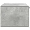 TV staliukas Sieninė TV spintelė 98 x 41 x 30 cm Betono pilka