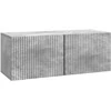 TV staliukas Sieninė TV spintelė Betono pilka 78,5 x 31 x 30 cm