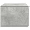 TV staliukas Sieninė TV spintelė Betono pilka 78,5 x 41 x 30 cm