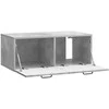 TV staliukas Sieninė TV spintelė Betono pilka 78,5 x 41 x 30 cm