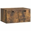 TV staliukas Sieninė TV spintelė 59,5 x 41 x 30 cm Dūminio ąžuolo