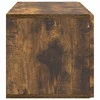 TV staliukas Sieninė TV spintelė Dūminio ąžuolo 98 x 31 x 30 cm