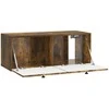 TV staliukas Sieninė TV spintelė 78,5 x 31 x 30 cm Dūminio ąžuolo