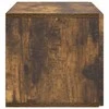 TV staliukas Sieninė TV spintelė Dūminio ąžuolo 78,5 x 31 x 30 cm