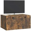 TV staliukas Sieninė TV spintelė Dūminio ąžuolo 59,5 x 41 x 30 cm
