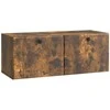 TV staliukas Sieninė TV spintelė 78,5 x 31 x 30 cm Dūminio ąžuolo