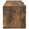 TV staliukas Sieninė TV spintelė Dūminio ąžuolo 78,5 x 31 x 30 cm
