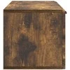 TV staliukas Sieninė TV spintelė Dūminio ąžuolo 98 x 31 x 30 cm