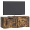 TV staliukas Sieninė TV spintelė Dūminio ąžuolo 78,5 x 31 x 30 cm