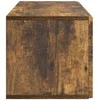 TV staliukas Sieninė TV spintelė Dūminio ąžuolo 59,5 x 31 x 30 cm