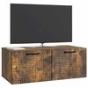 TV staliukas Sieninė TV spintelė Dūminio ąžuolo 78,5 x 41 x 30 cm