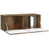 TV staliukas Sieninė TV spintelė Dūminio ąžuolo 78,5 x 31 x 30 cm