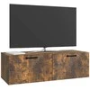 TV staliukas Sieninė TV spintelė Dūminio ąžuolo 98 x 41 x 30 cm