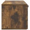 TV staliukas Sieninė TV spintelė Dūminio ąžuolo 59,5 x 31 x 30 cm
