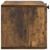 TV staliukas Sieninė TV spintelė Dūminio ąžuolo 59,5 x 31 x 30 cm