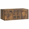TV staliukas Sieninė TV spintelė 78,5 x 41 x 30 cm Dūminio ąžuolo