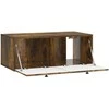 TV staliukas Sieninė TV spintelė 78,5 x 41 x 30 cm Dūminio ąžuolo