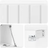 TV staliukas Sieninė TV spintelė 59,5 x 31 x 30 cm Itin blizgi balta