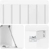 TV staliukas Sieninė TV spintelė 78,5 x 31 x 30 cm Itin blizgi balta