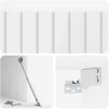 TV staliukas Sieninė TV spintelė 98 x 41 x 30 cm Itin blizgi balta