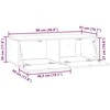 TV staliukas Sieninė TV spintelė 98 x 41 x 30 cm Itin blizgi balta