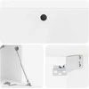 TV staliukas Sieninė TV spintelė 98 x 31 x 30 cm Itin blizgi balta